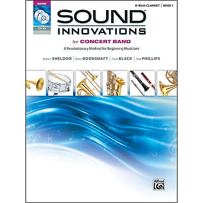 Alfred Sound Innovations for Concert Band Book 1 B-Flat Bass Clarinet Bk CD/ DVD