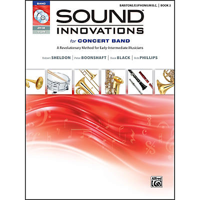Alfred Sound Innovations for Concert Band Book 2 Baritone B.C. Book CD/DVD