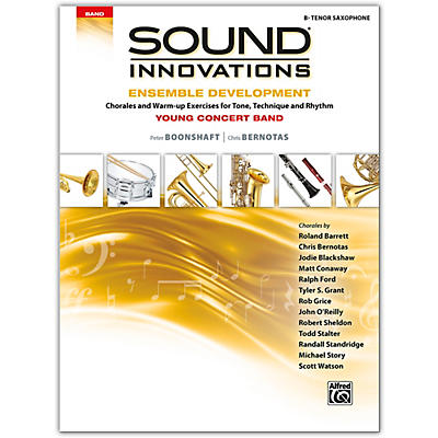 Alfred Sound Innovations for Concert Band: Ensemble Development for Young Concert Band Tenor Saxophone