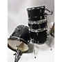 Used Sound Percussion Labs Sound Percussion 4 Piece SP Black And Silver Drum Kit Black And Silver Drum Kit Black and Silver