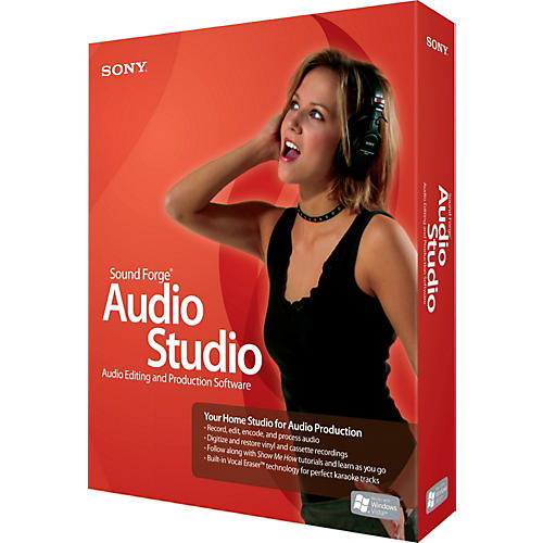 Sound forge Audio Studio 9