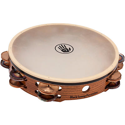 Black Swamp Percussion SoundArt Series Double-Row 10" Tambourine With Calf Head