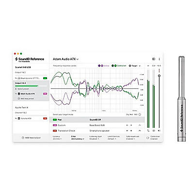 Sonarworks SoundID Reference Plug-in for Speakers & Headphones With Measurement Microphone (Boxed Version)