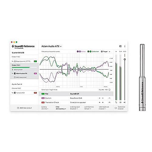 SoundID Reference Plug-in for Speakers & Headphones with Measurement Microphone
