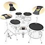 Evans SoundOff Drum Mutes Box Set, Rock 10,12,14,16,22 in.,hi-hat,and cymbal (2) Black