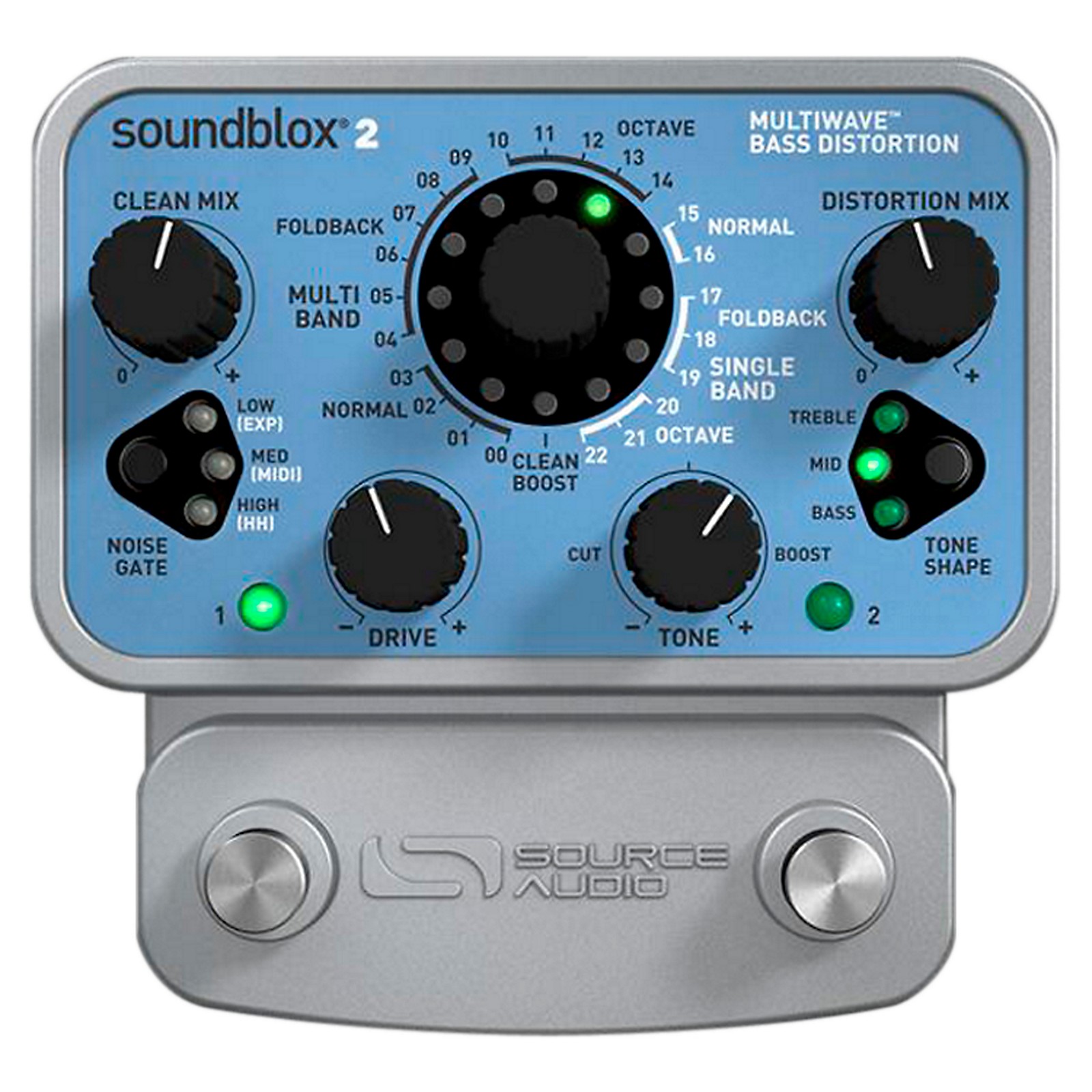 Source Audio Soundblox 2 Multi Wave Bass Distortion Musician's Friend