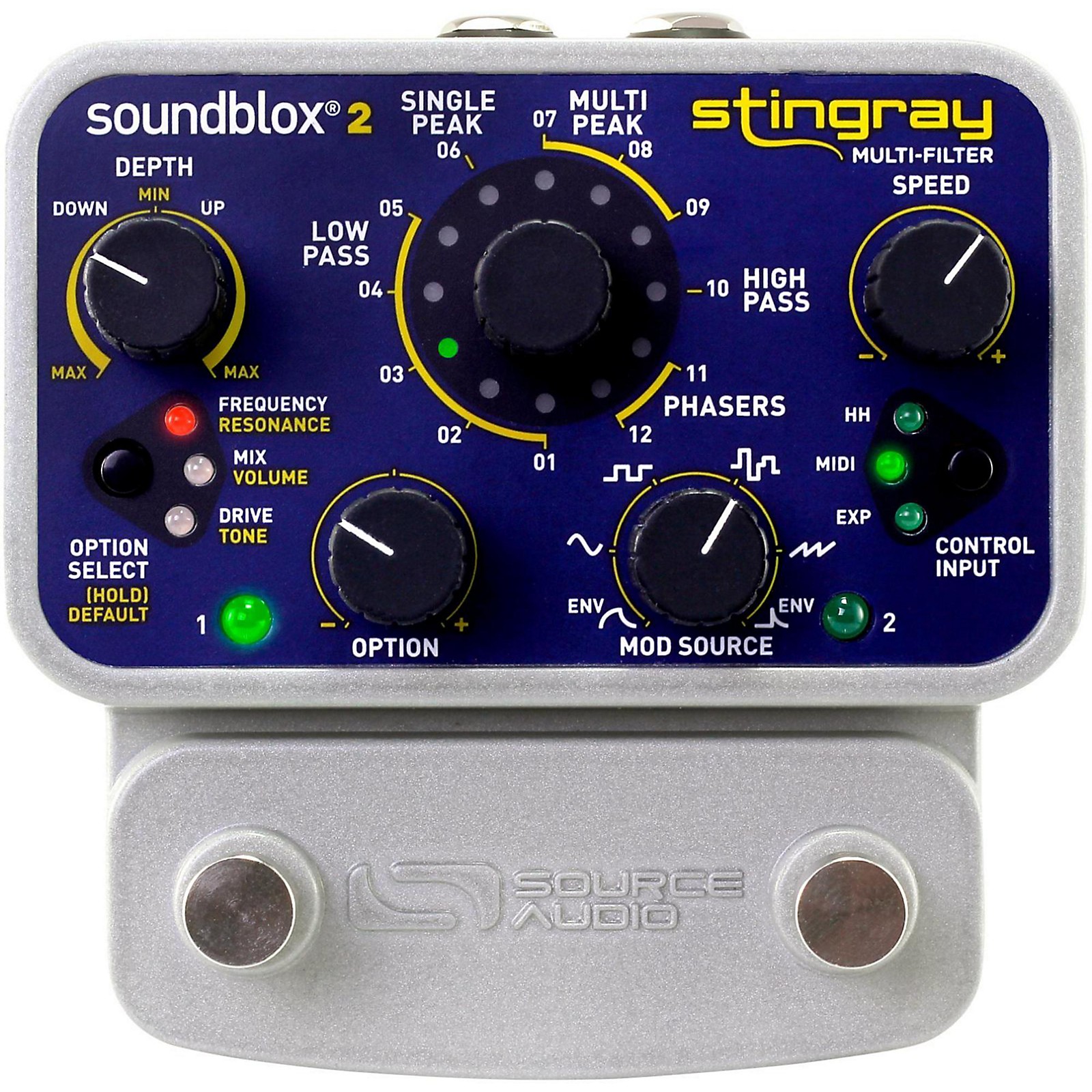 Source Audio Soundblox 2 Stingray MultiFilter Effects Pedal Musician