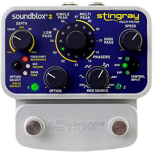 Soundblox 2 Stingray Multi-Filter Effects Pedal