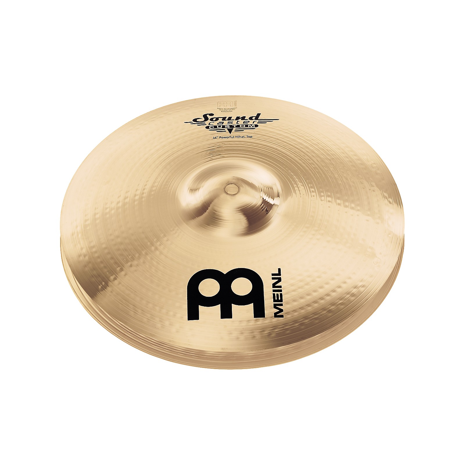 Meinl Soundcaster Custom Powerful HiHat Cymbals Musician's Friend