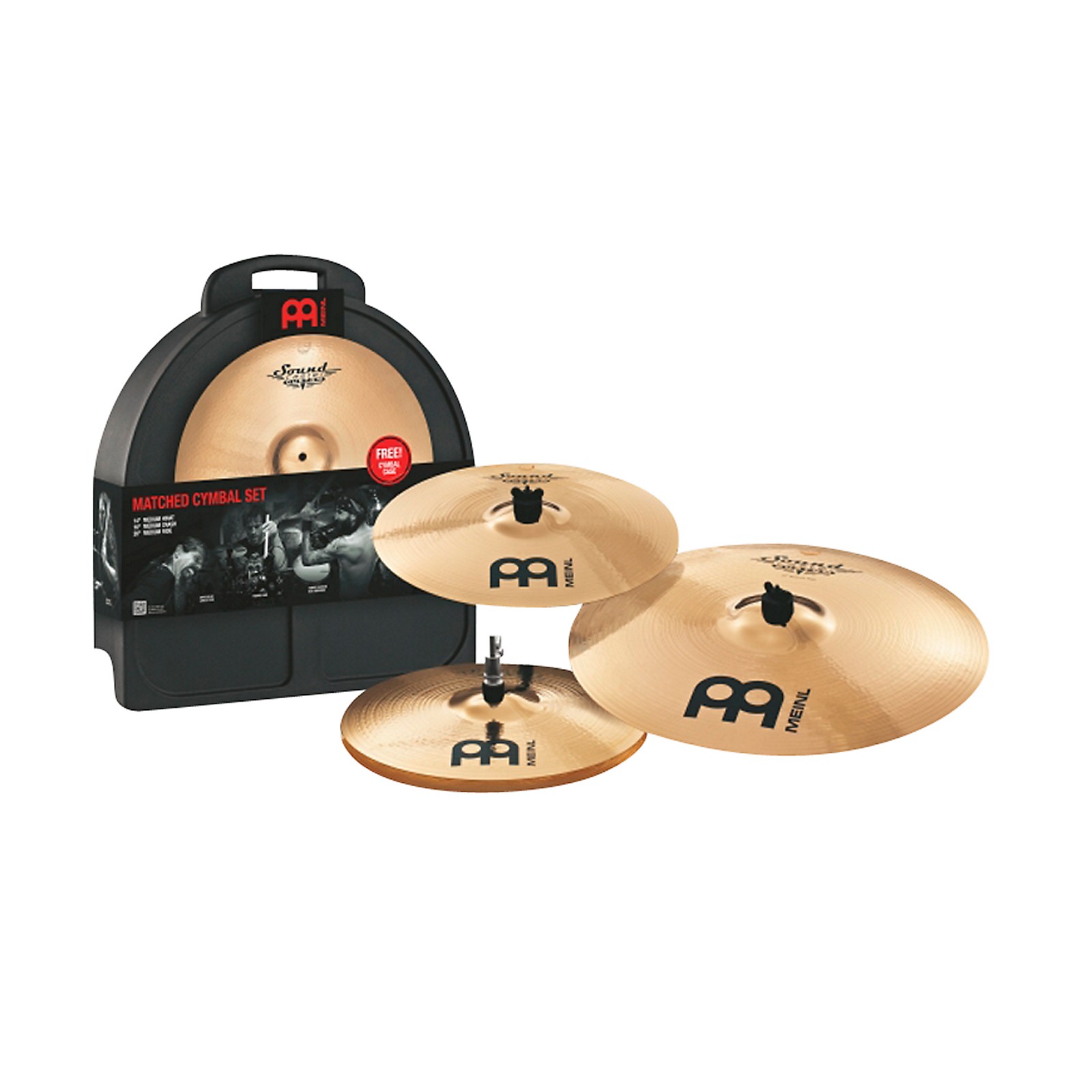 Meinl Soundcaster Custom Series Matched Cymbal Set Musician's Friend