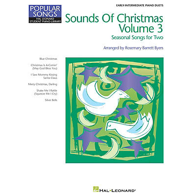Hal Leonard Sounds of Christmas Volume 3 Piano Library Series Book (Level Late Elem)
