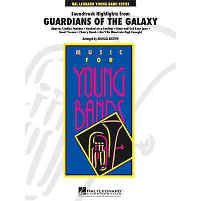 Hal Leonard Soundtrack Highlights from Guardians of the Galaxy - Young Concert Band Level 3