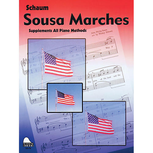 SCHAUM Sousa Marches Educational Piano Series Softcover