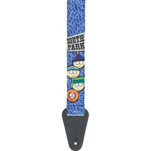 South Park Blue Guitar Strap