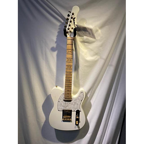 HardLuck Kings Southern Belle Solid Body Electric Guitar Antique White