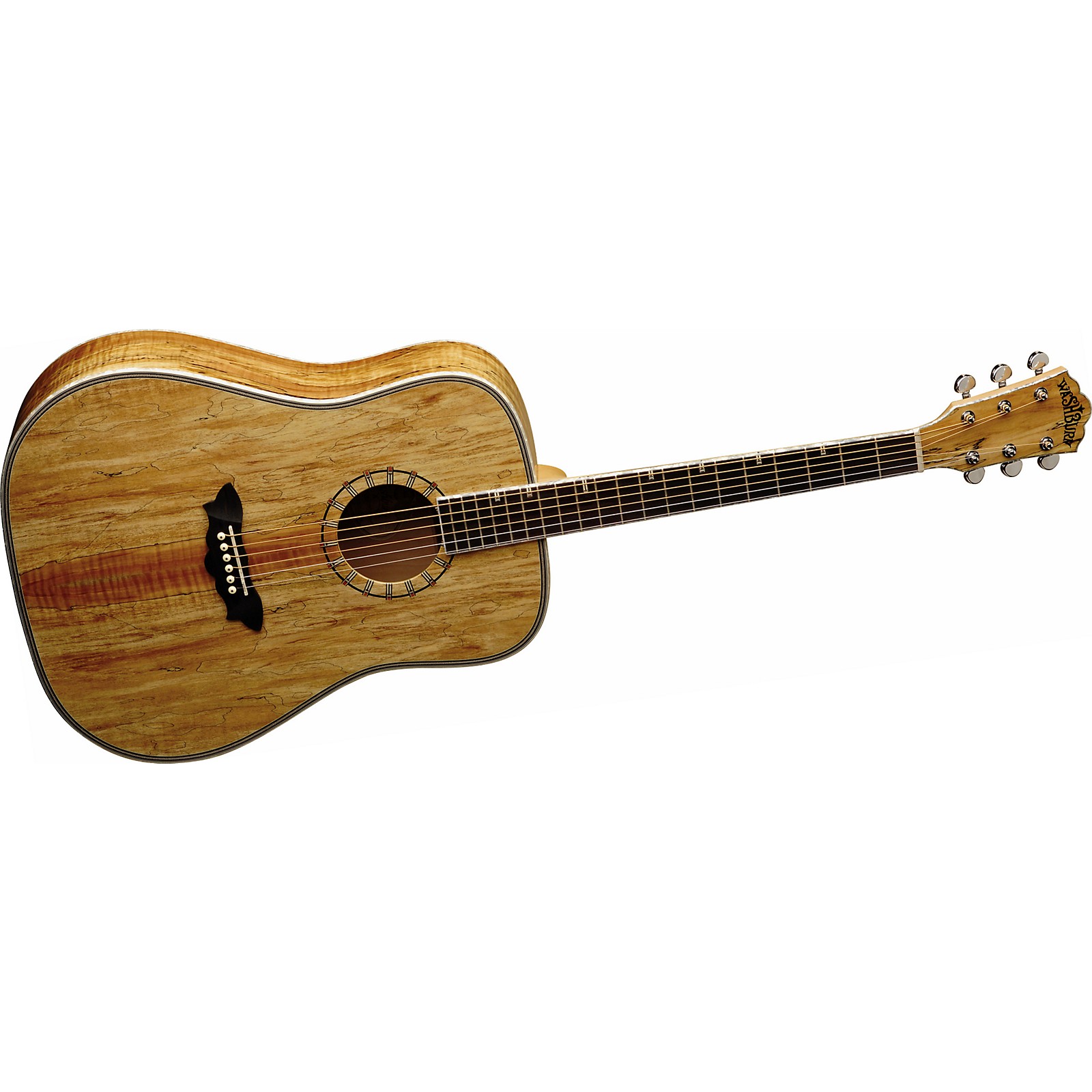 Washburn Southwest Series D46SPK Dreadnought Acoustic Guitar Musician