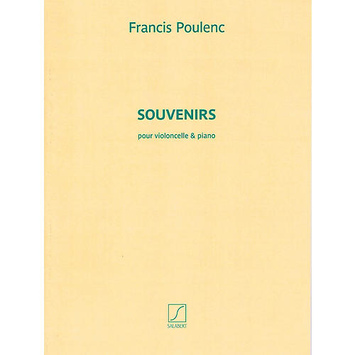 SALABERT Souvenirs (for Cello and Piano) String Series Softcover