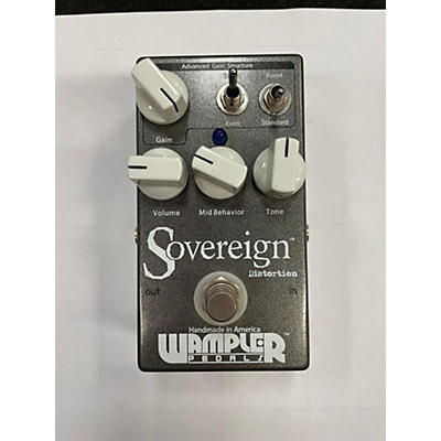 Wampler Sovereign Distortion Effect Pedal