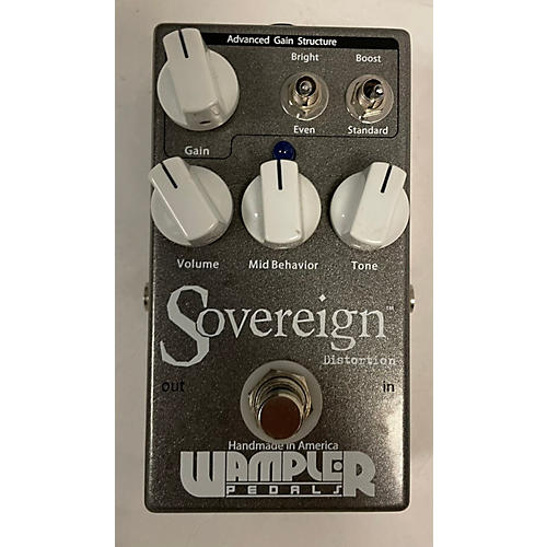 Wampler Sovereign Distortion Effect Pedal