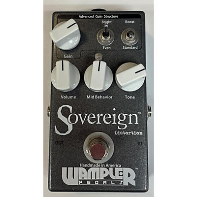 Wampler Sovereign Distortion Effect Pedal