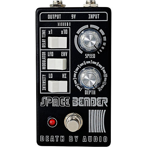 Death By Audio Space Bender Extreme Chorus/Flanger Effects Pedal Black