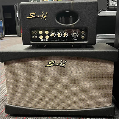 Swart Space Tone Stereo With 2x12 Matching Cab Guitar Stack