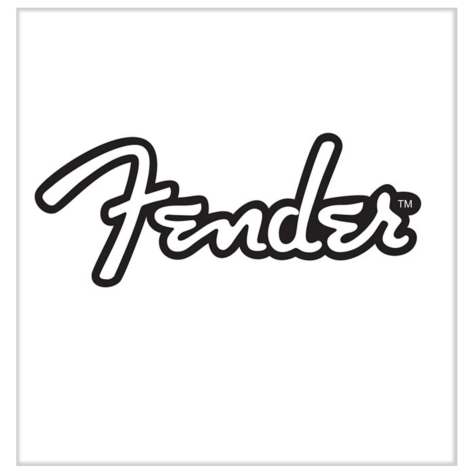 Fender Spaghetti Logo Sticker | Musician's Friend