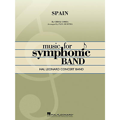 Hal Leonard Spain Concert Band Level 4 Arranged by Paul Murtha