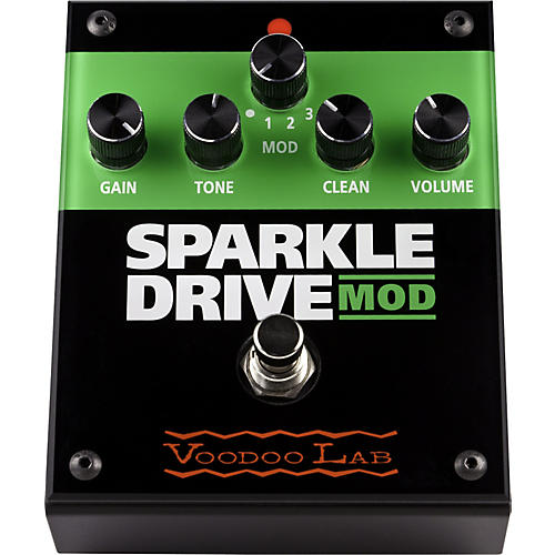 Voodoo Lab Sparkle Drive MOD Overdrive Guitar Effects Pedal