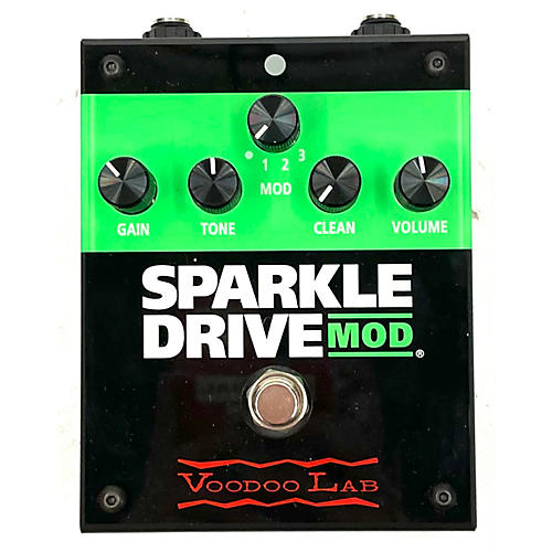 Voodoo Lab Sparkle Drive Mod Overdrive Effect Pedal