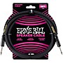 Ernie Ball Speaker Cable Black Straight/Straight 6 ft. Black