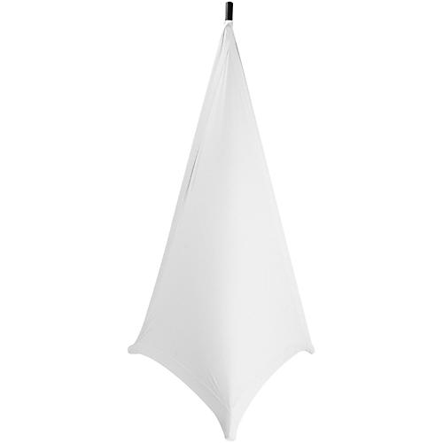 On-Stage Stands Speaker/Lighting Stand Skirt, White