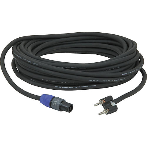 Speakon-Banana 12-Gauge Speaker Cable