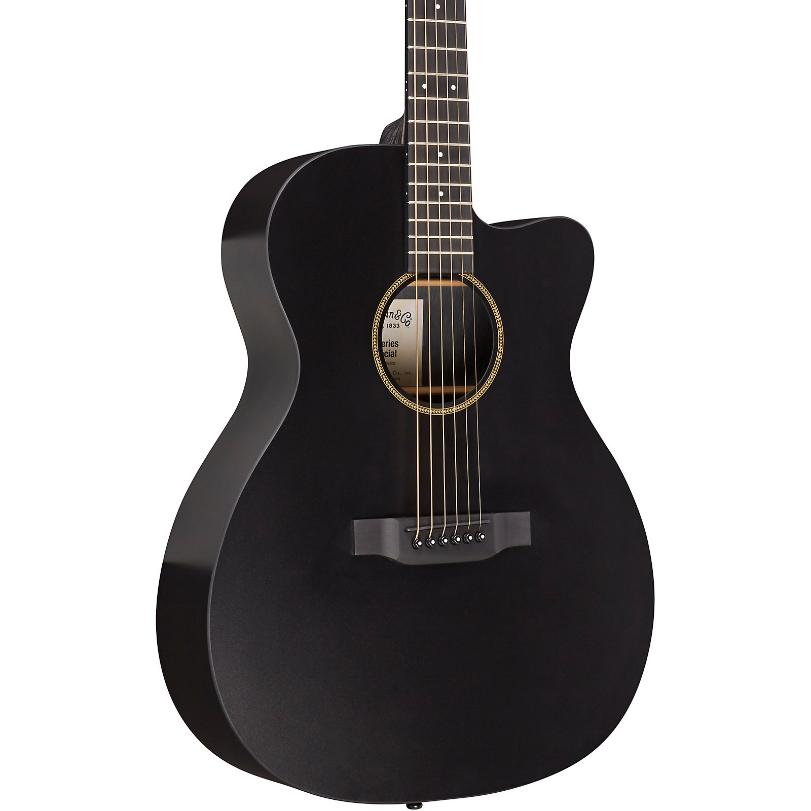 Martin Special 000 Cutaway X Style AcousticElectric Guitar Black