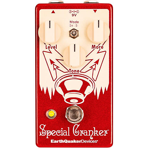 EarthQuaker Devices Special Cranker Overdrive Effects Pedal Cherry