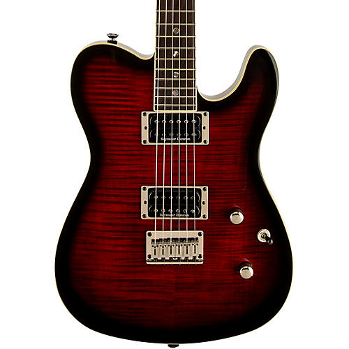 Fender Special-Edition Custom Telecaster FMT HH Electric Guitar Condition 2 - Blemished Black Cherry Burst 197881331726