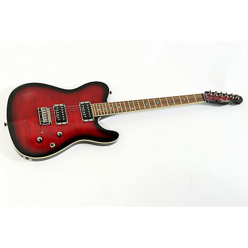 Fender Special-Edition Custom Telecaster FMT HH Electric Guitar Condition 3 - Scratch and Dent Black Cherry Burst 197881120238
