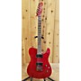 Used Fender Special Edition Custom Telecaster FMT HH Solid Body Electric Guitar Transparent Crimson