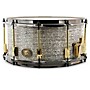 Noble & Cooley Special Edition Solid Shell Ash Snare Drum - 14 x 7 in. Royal White Tiger Gloss