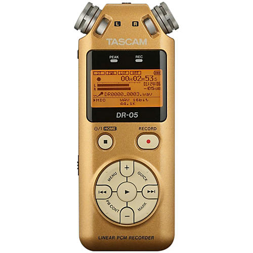 Special Edition Vintage Gold DR-05 Linear PCM Recorder