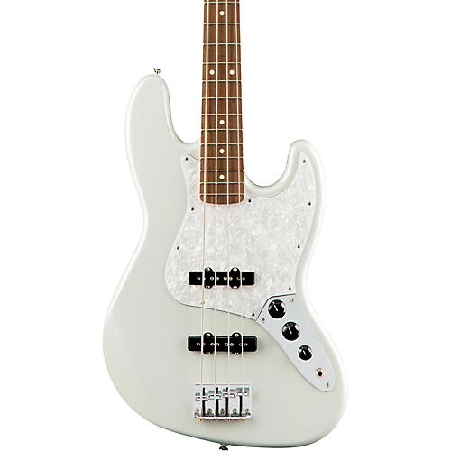 Special Edition White Opal Jazz Bass