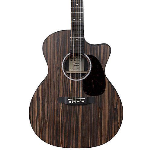 Martin Special GPC X Series Macassar Ebony Top Grand Performance Acoustic-Electric Guitar Natural