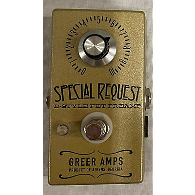 Greer Amplification Special Request Effect Pedal