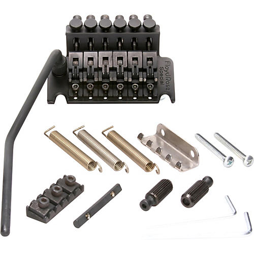 Floyd Rose Special Series Tremolo Bridge with R3 Nut Condition 1 - Mint Satin Black
