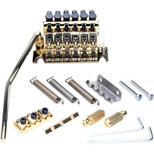 Floyd Rose Special Series Tremolo Bridge with R3 Nut Condition 2 - Blemished Gold 194744910685