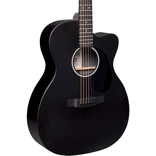 Martin Special X Series Style 000 Cutaway Acoustic-Electric Guitar Black