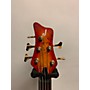 Used Jackson Spectra Bass SB V Poplar Burl Electric Bass Guitar Cherry Sunburst