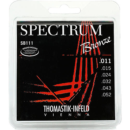 Thomastik Spectrum Bronze Acoustic Guitar Strings Light (11 - 52)