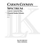 Lauren Keiser Music Publishing Spectrum (Concerto-Cantata for Oboe, Chorus and Chamber Orchestra) Score Composed by Carson Cooman