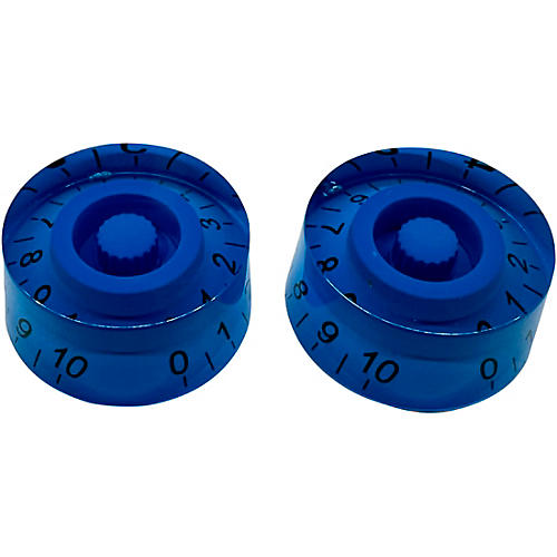 AxLabs Speed Knob (Black Lettering) - 2 Pack Blue